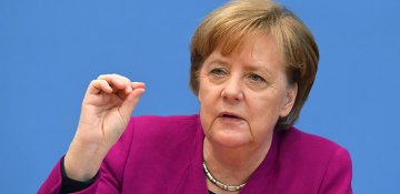 Merkel ABŞ-İran konfliktindən danışıb : 